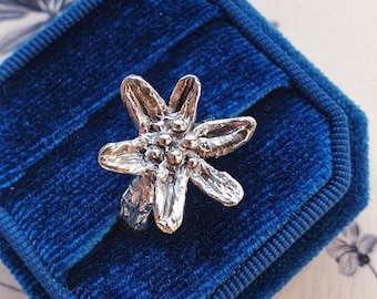 Floral Edelweiss Ring