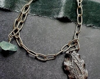 Raw Aquamarine Bracelet