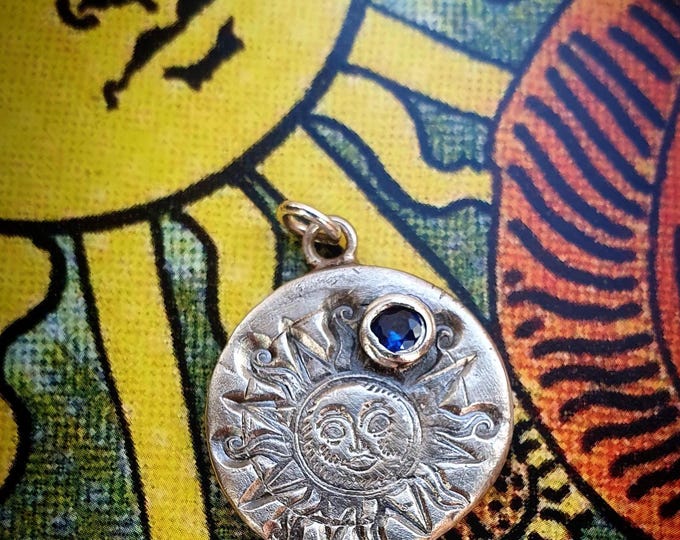 Gothic Sun pendant