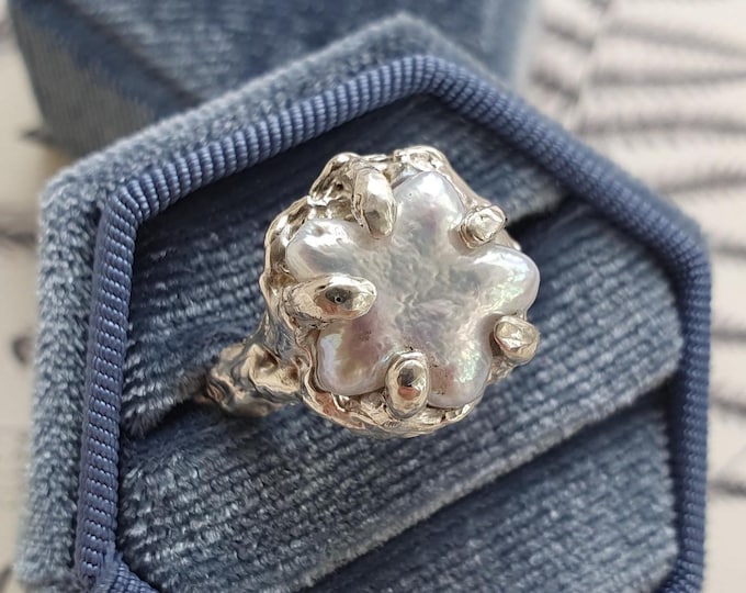 Featured listing image: Star Pearl Ring