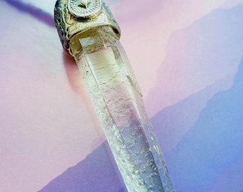 Starbrary Quartz Pendant for Healing & Channeling