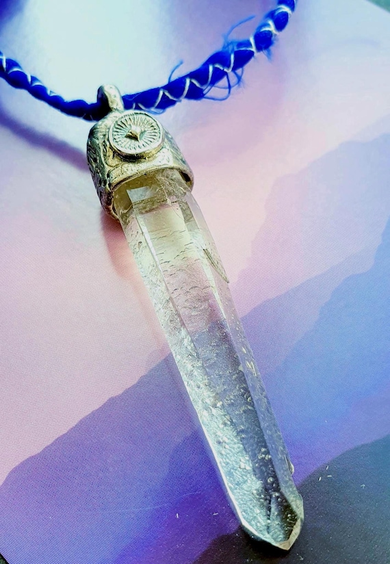 Starbrary Quartz Pendant for Healing & Channeling