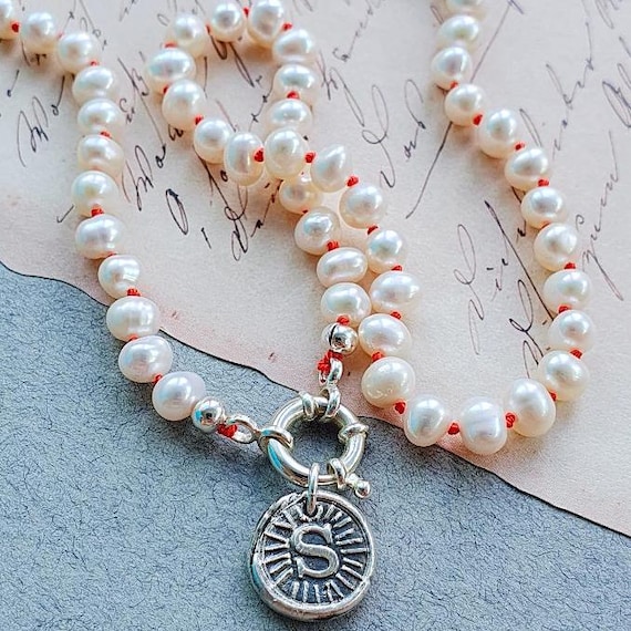 Personalized Pearl necklace