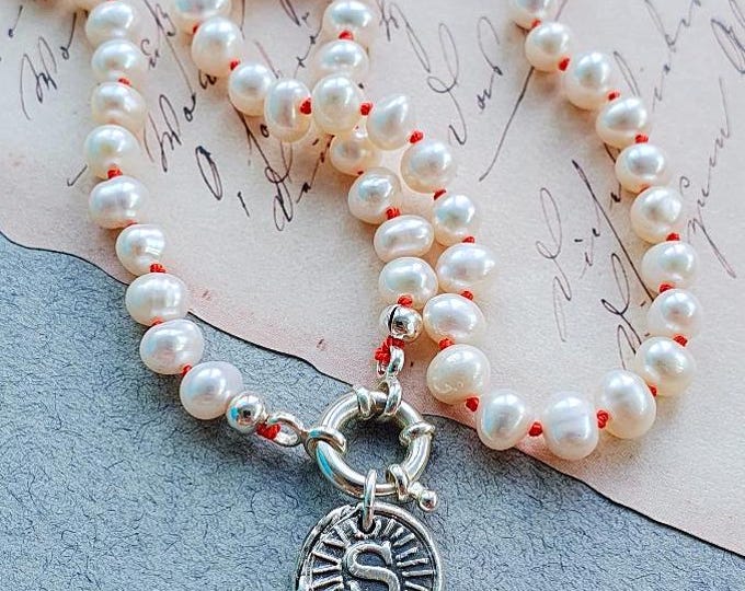 Personalized Pearl necklace