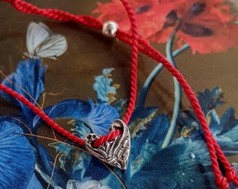 Artisan Heart Charm bracelet