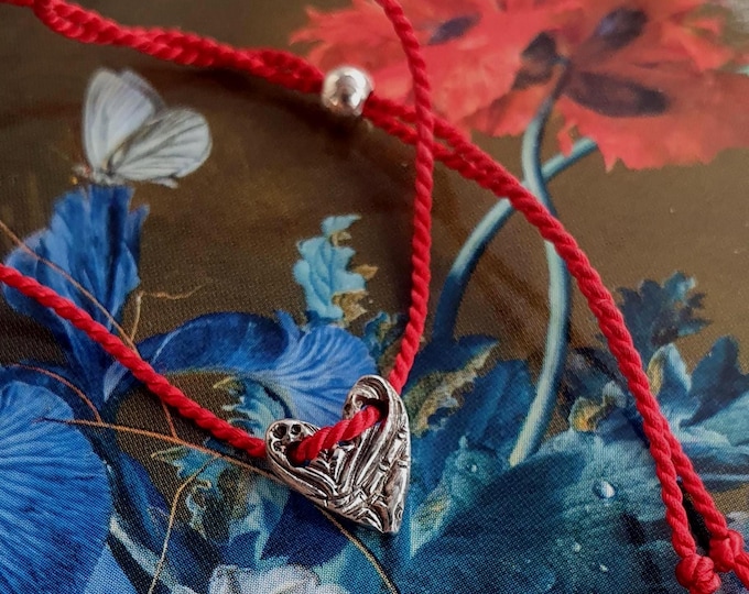 Artisan Heart Charm bracelet