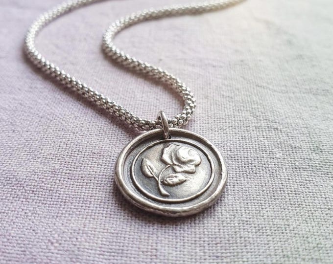 Antique Rose Pendant