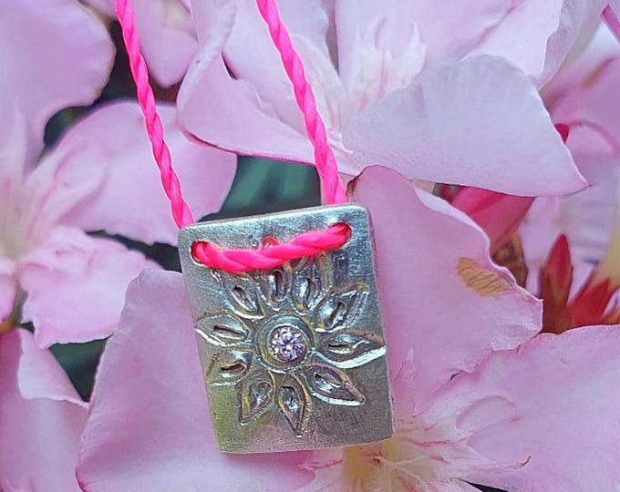 Neon Flower Necklace
