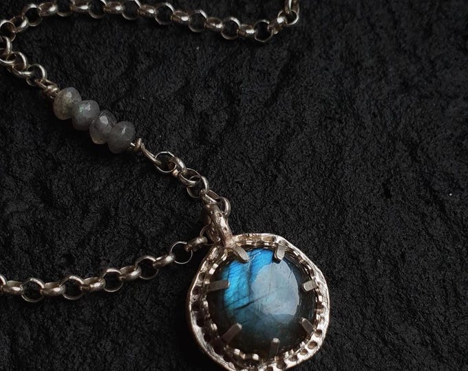 Labradorite Goddess Necklace