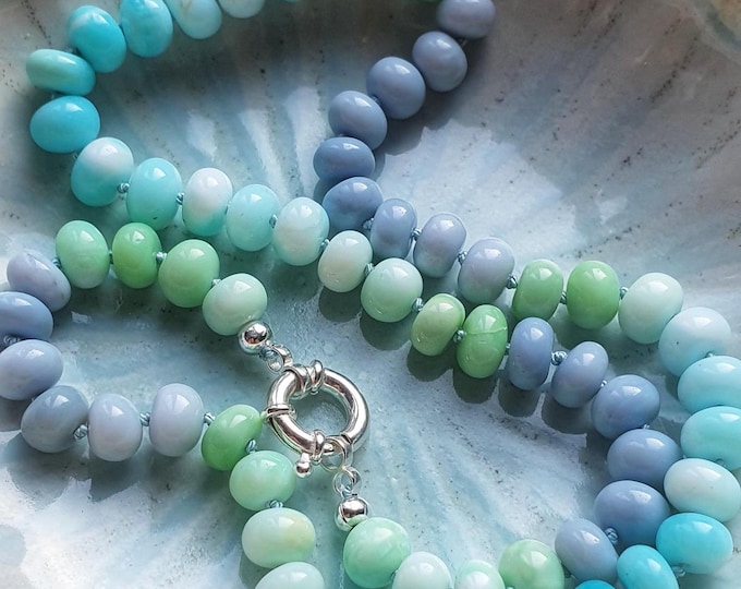 Candy Opal Hand-knotted Necklace