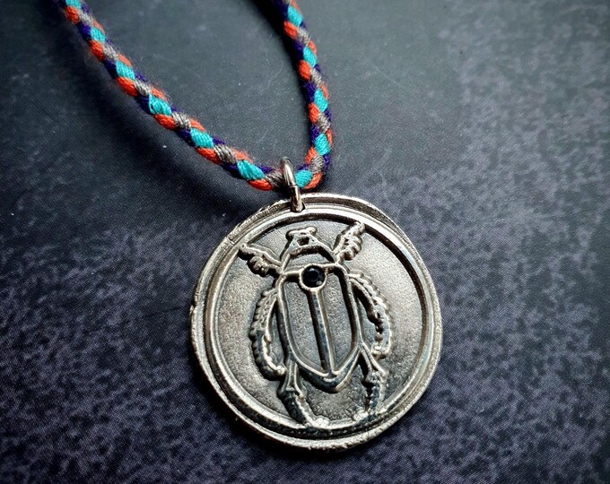 Silver Scarab pendant