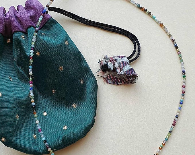 Tiny Gemstone Necklace