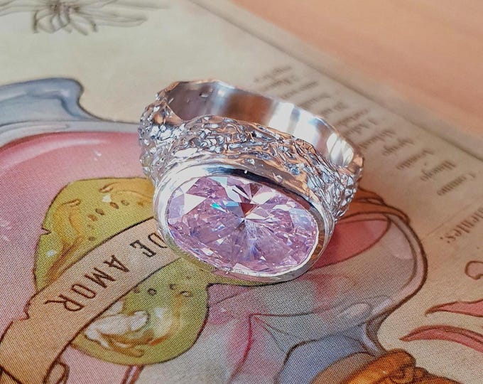 Cosmic Bloom Signet Ring