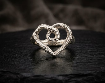 Molten Heart Ring