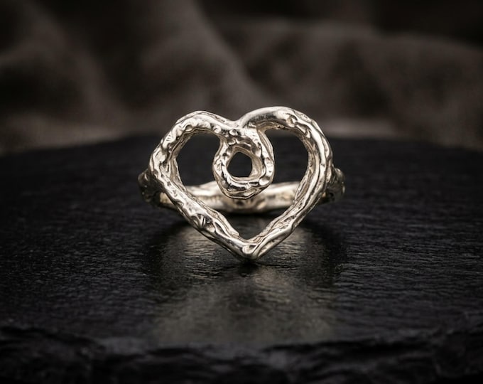 Molten Heart Ring