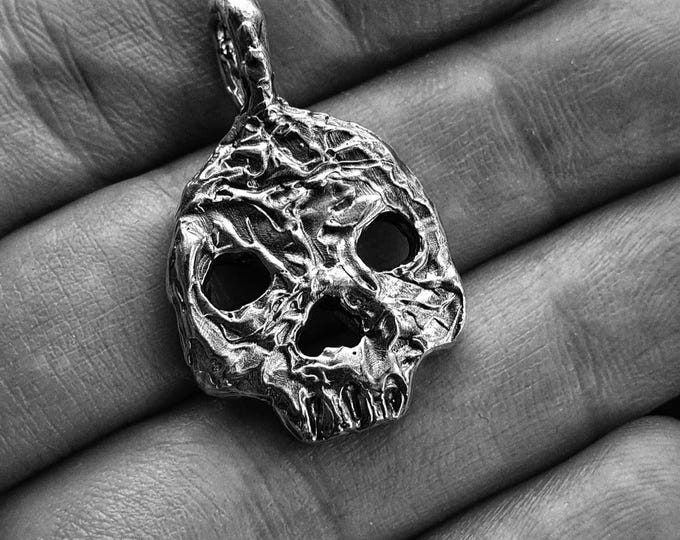 Memento Mori Skull Pendant