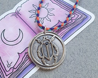 Silver Scarab pendant