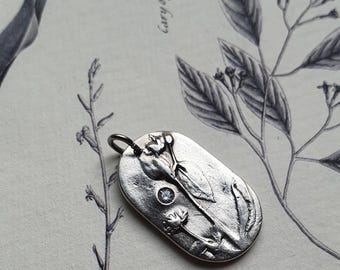 Flower Tag Pendant