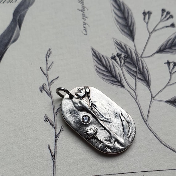 Flower Tag Pendant