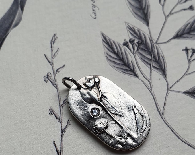 Flower Tag Pendant
