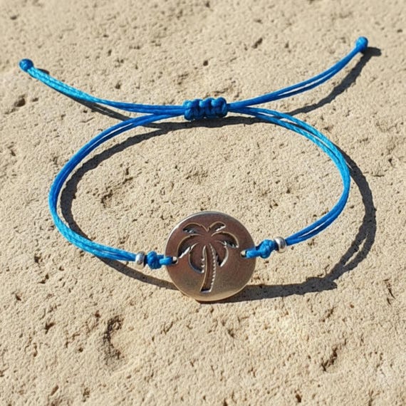 Palm Tree summer bracelet