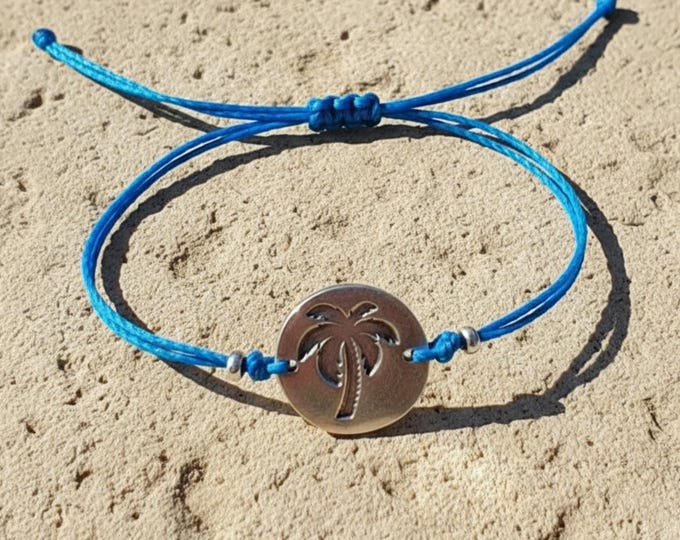 Palm Tree summer bracelet