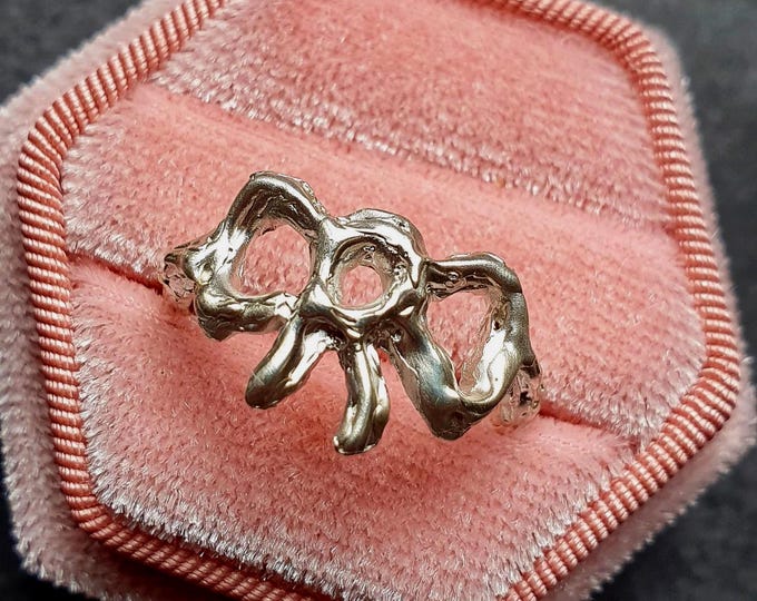 Sterling Silver Bow Ring