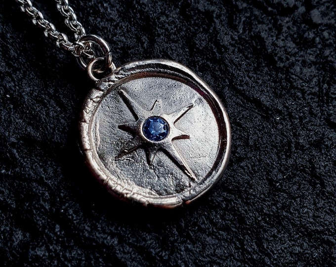 Guiding Star Birthstone Necklace