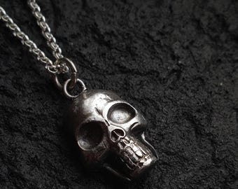 Memento Mori Skull Necklace