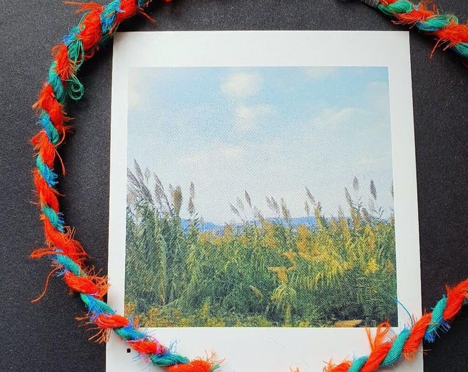 Boho Silk Necklace