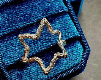 Sterling Silver Star Ring