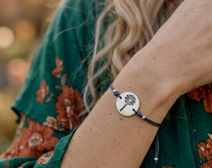 Dandelion bracelet