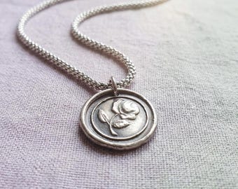 Antique Rose Pendant