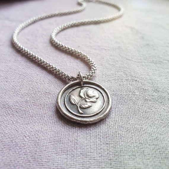 Antique Rose Pendant