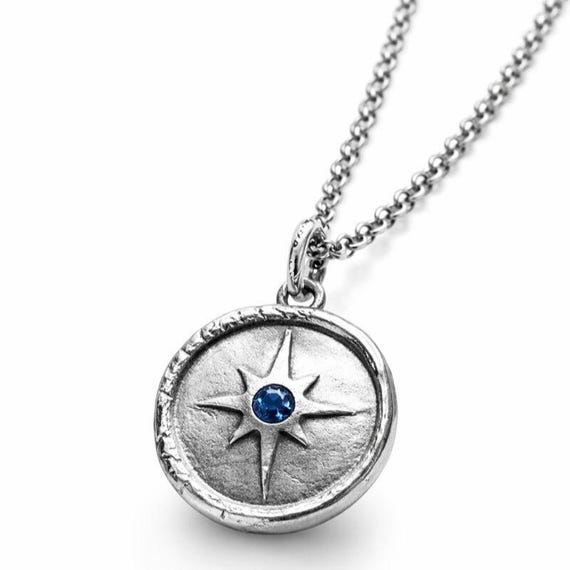 Guiding Star Birthstone Necklace