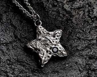 Molten Star Pendant Necklace