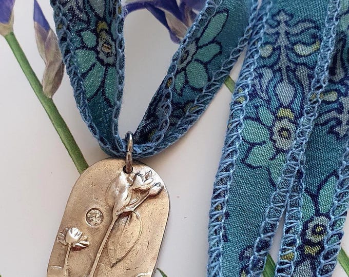 Flower Tag Pendant