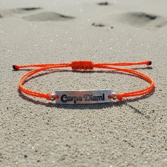 Carpe Diem Neon Bracelet
