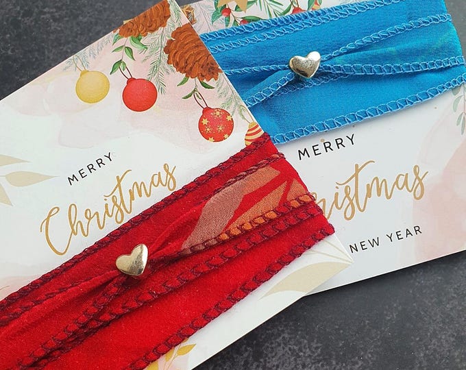 Festive Silk Bracelet