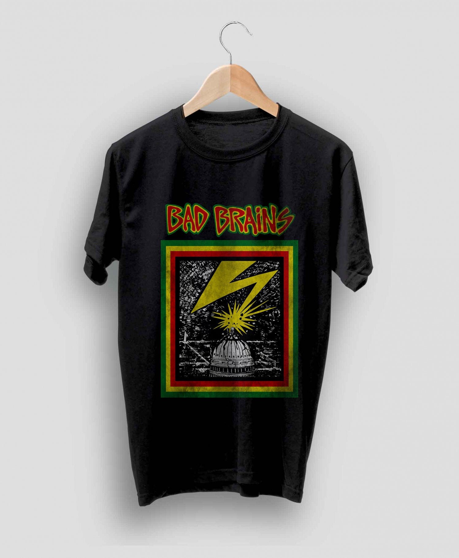 Vintage Bad Brains T-shirt Capital 