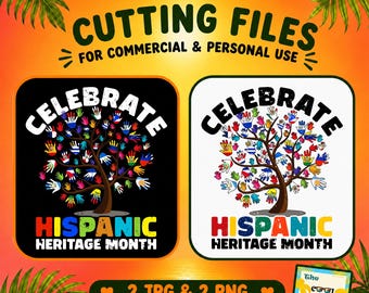 Celebrate Hispanic Heritage Month 2026 Png, Jpg, Shirt, Cricut Digital Download, Hispanic Heritage Month Shirt Design Png Jpg Sublimation