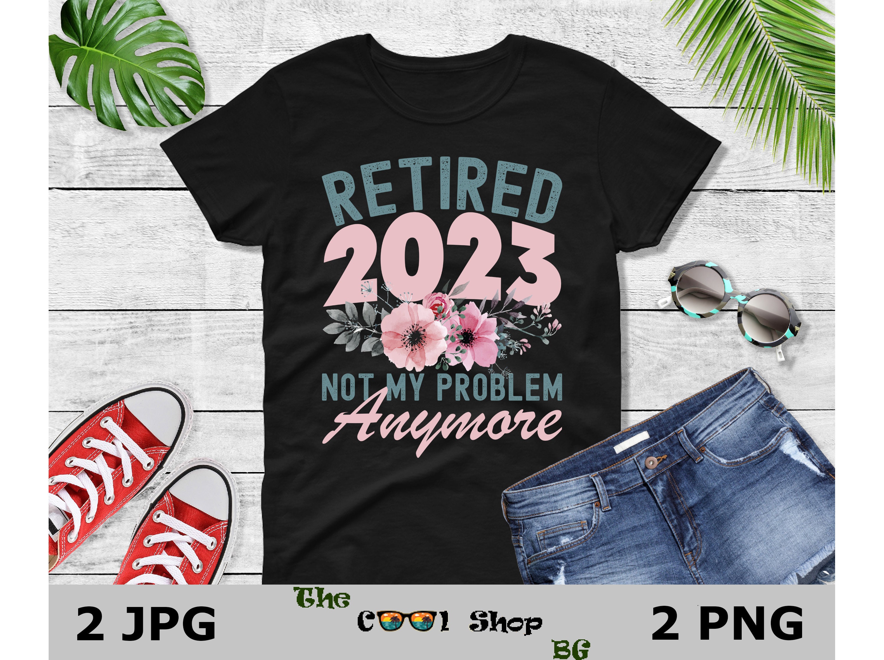Officially Retired 2023 Png, Retired 2023 Png, 2023 Png Digital Clipart ...