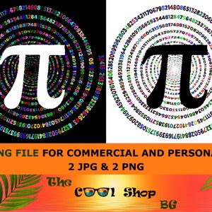 Pi Day PNG JPG: Teacher Math Graphic (Digital Download)