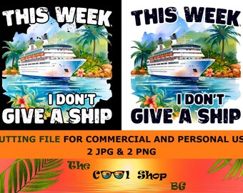 Funny Cruise Ship PNG: Family Vacation Shirt Design (Digital Download