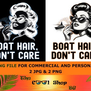 Cruise Png, Boat Hair Don&#39;t Care, Anchor Png Clipart, Family Vacation Png, Summer Png, Nautical Png, Boat Png, Cruising Png, Gift For Her