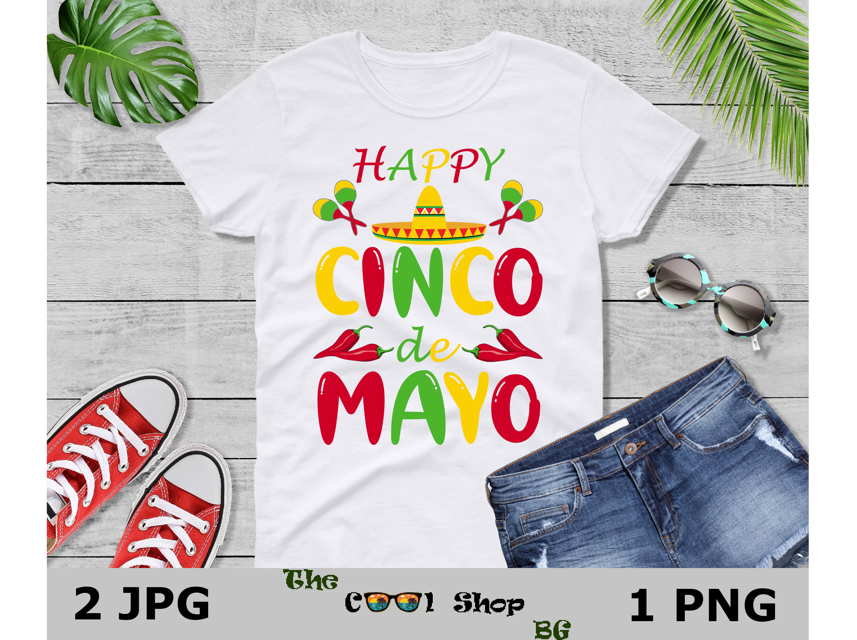 Happy Cinco De Mayo PNG Mexican Fiesta PNG Cinco De Mayo - Etsy