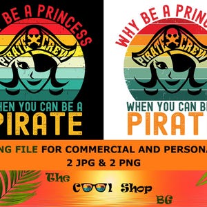 Pirate Girl PNG: Halloween Design (Digital Download)