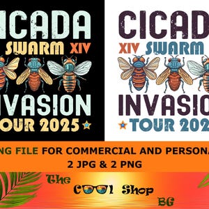 Cicada Invasion Png, 2025 Year Of The Cicadas Png, Insect Lover Tee, Bug Lover Gift, Survived 2025 Cicada, Entomologist, Digital Download