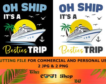 C'est un voyage entre amis, croisière d'amis png, vacances d'été d'amis, chemise de croisière png, croisière drôle png, vacances BFF, sublimation de croisière