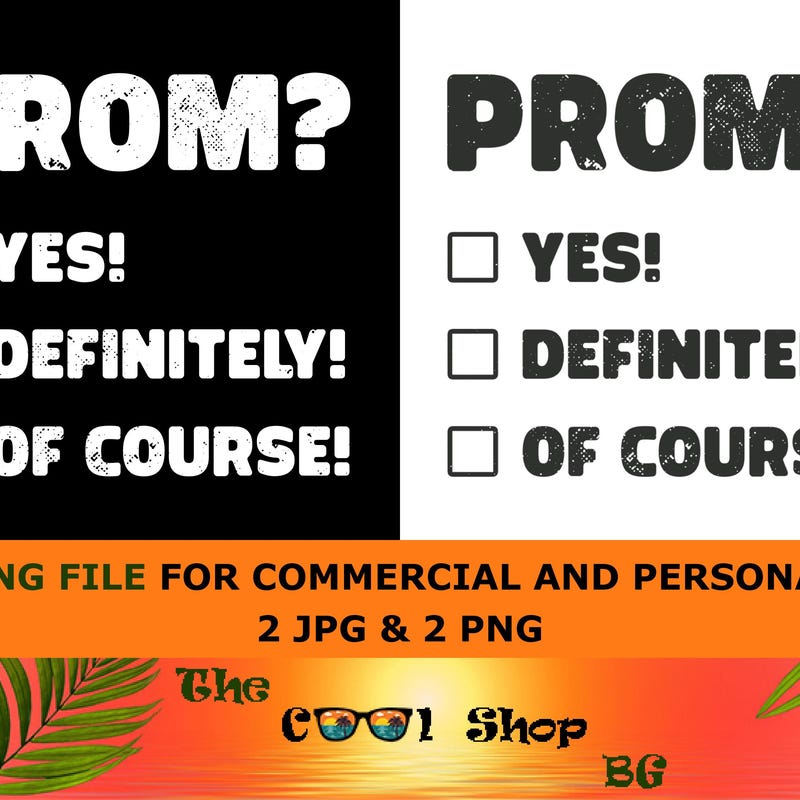 Promposal Banner Promposal Signs - Etsy